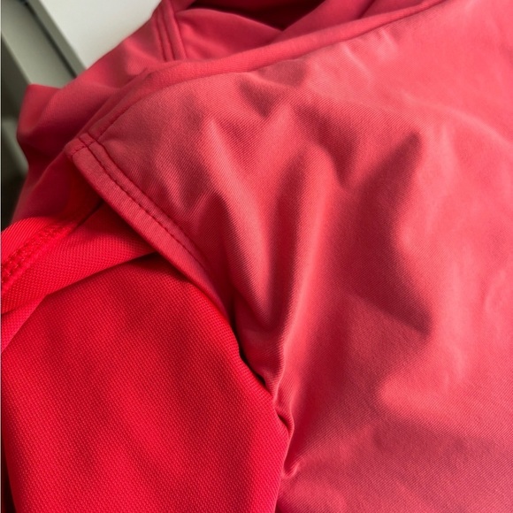 Bleu Rod Beattie scarlet twisted front one piece bathing suit size 12 - Picture 13 of 14